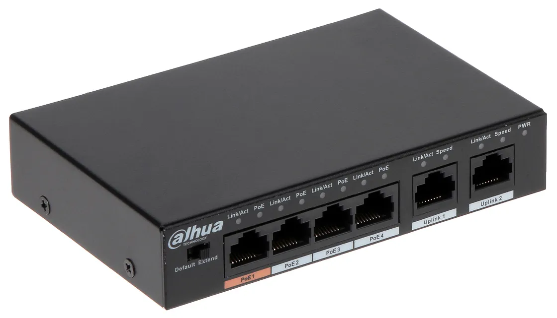 Коммутатор Dahua DH-PFS3006-4ET-60