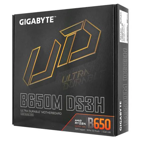 Материнская плата Gigabyte B650M DS3H D5
