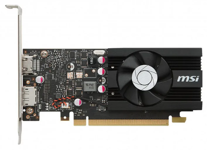 Видеокарта 2Gb MSI GT 1030 2G LP OC