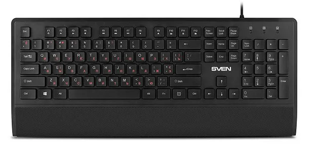 Клавиатура SVEN KB-E5500 чёрная SV-018061