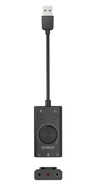 Звуковая карта ORICO SC2-BK-EP USB2.0