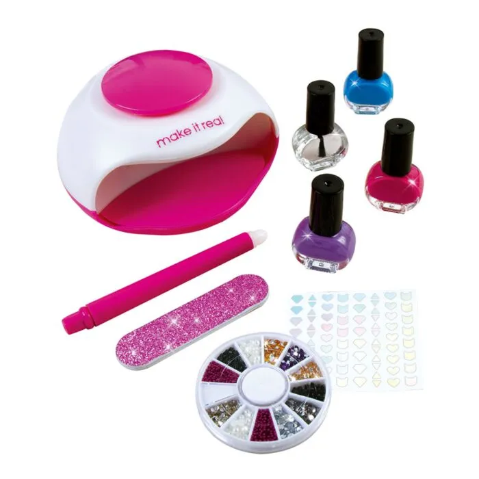 Набор для творчества Make It Real Glitter Dream Nail Spa