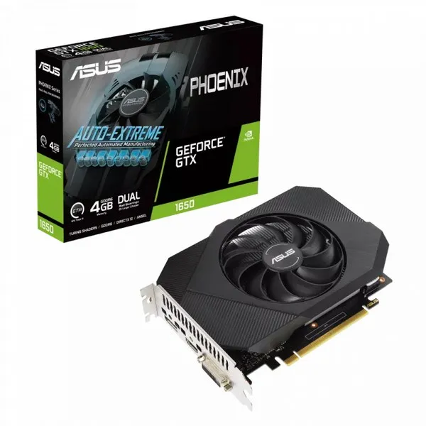 Видеокарта 4Gb ASUS PH-GTX1650-O4GD6-P-V2
