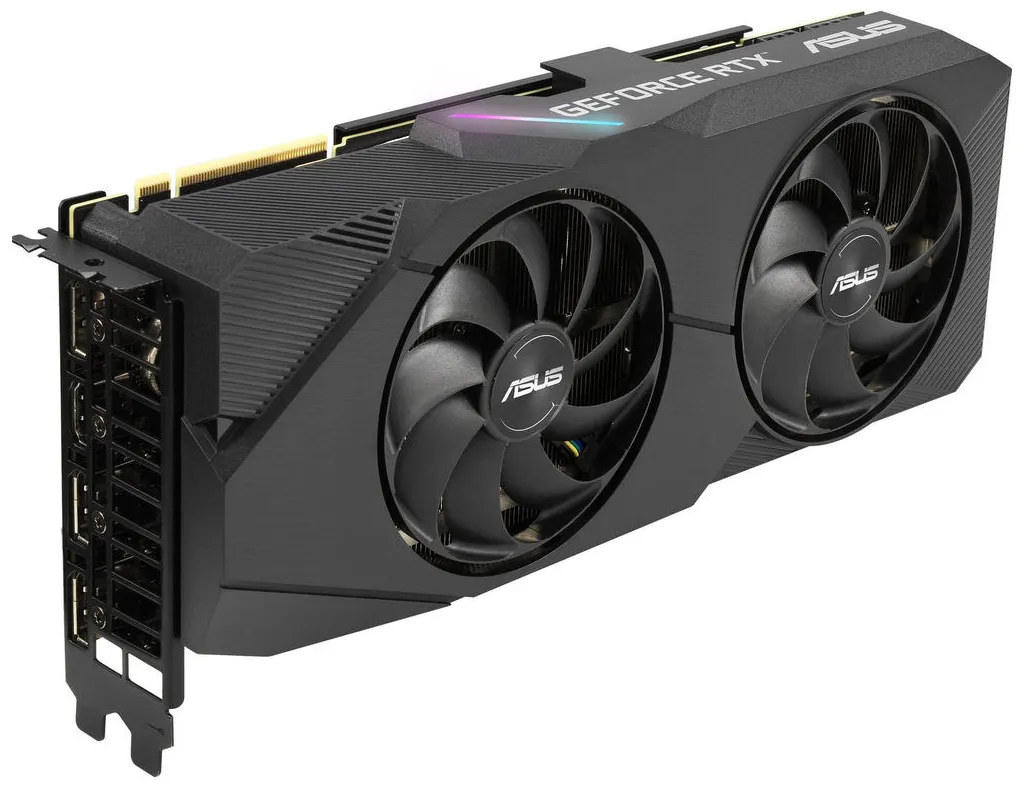 Видеокарта 8Gb Asus RTX2070 SUPER DUAL-RTX2070S-8G-EVO