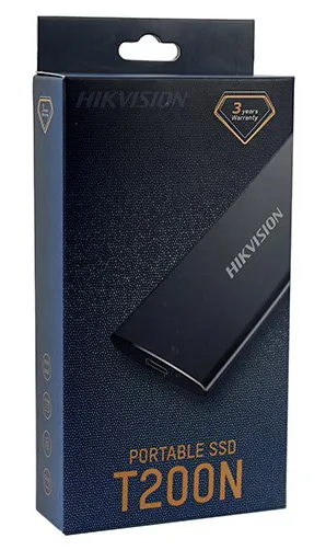 Внешний SSD диск 256 GB Hikvision HS-ESSD-T200N/256G black