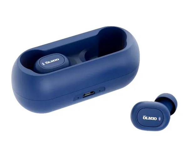 Bluetooth Гарнитура OLMIO TWE-02 Синий