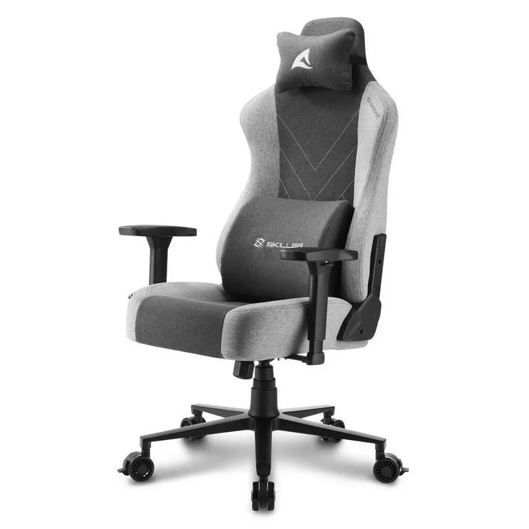 Игровое компьютерное кресло Sharkoon Skiller SGS30 Fabric Grey