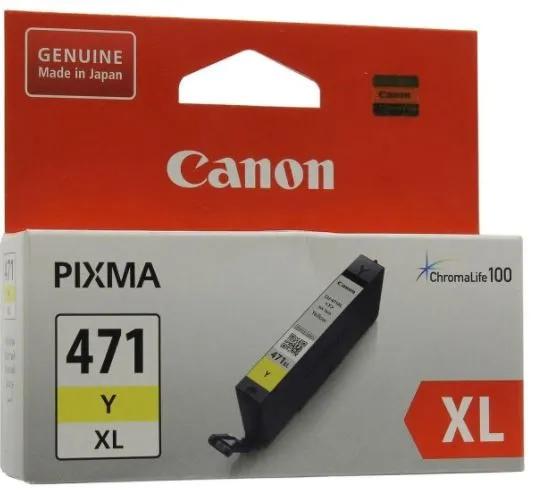 Картридж Canon CLI-471XL Желтый 0349C001