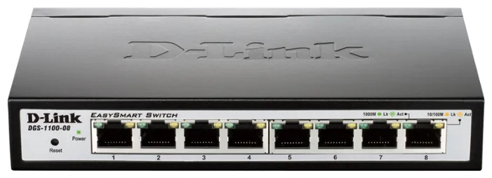 Коммутатор D-Link DGS-1100-08P/A2A