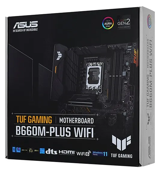 Материнская плата ASUS TUF GAMING B660M-PLUS WIFI D5