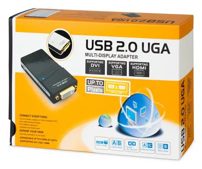 Внешняя USB видеокарта EVUGA71 WS-UG17D1 REV.B1
