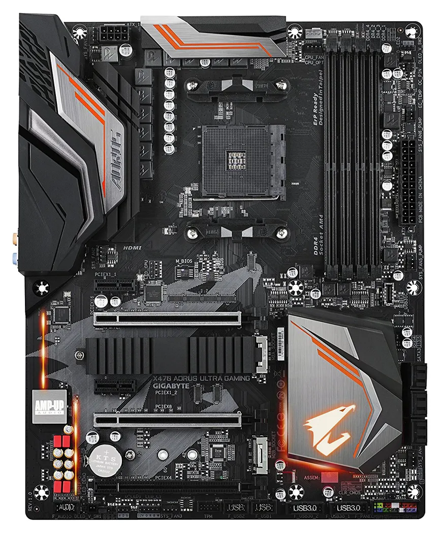 Материнская плата Gigabyte X470 AORUS ULTRA GAMING