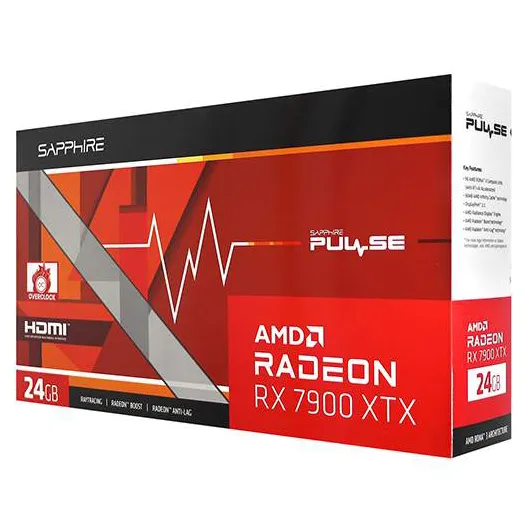 Видеокарта 24 GB Sapphire RX 7900 XTX PULSE 11322-02-20G
