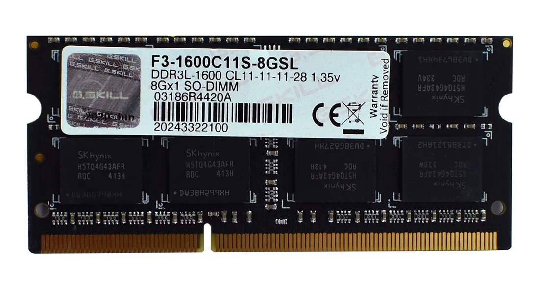 Оперативная память 8 GB G.Skill F3-1600C11S-8GSL