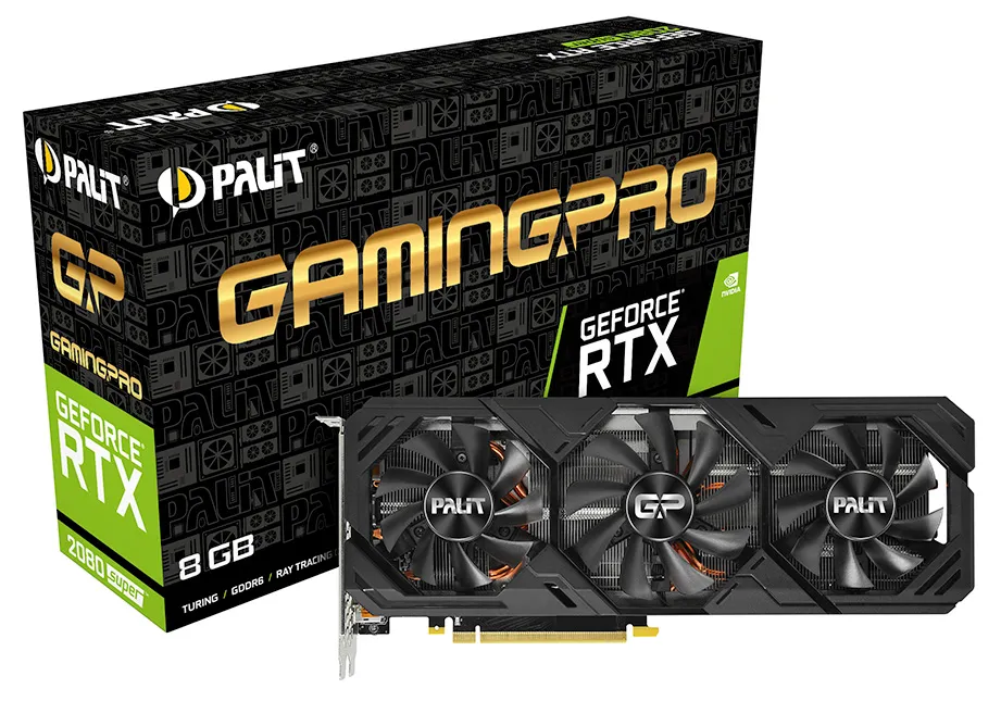 Видеокарта 8Gb PALIT RTX2080 SUPER GP 8G NE6208S019P2-180T