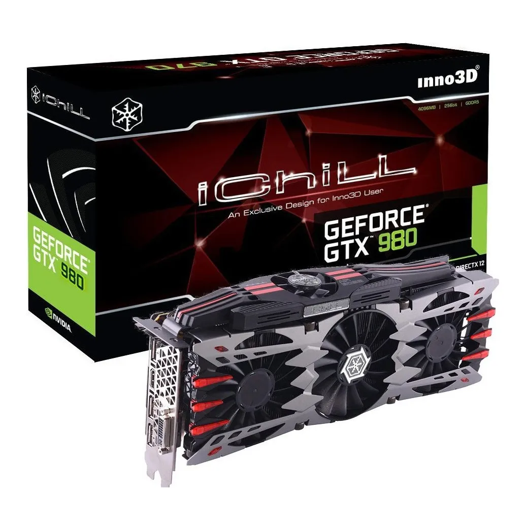 Видеокарта 4 GB Inno3D GTX 980 iChill X3 HerculeZ X3 Air Boss C98V-2SDN-M5DSX