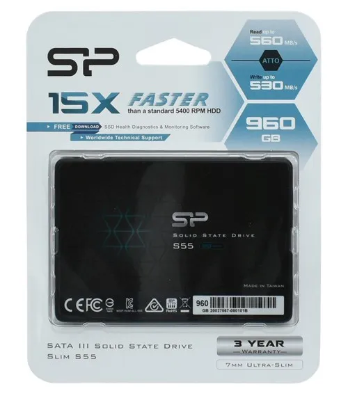 SSD 960 GB Silicon Power S55 SP960GBSS3S55S25