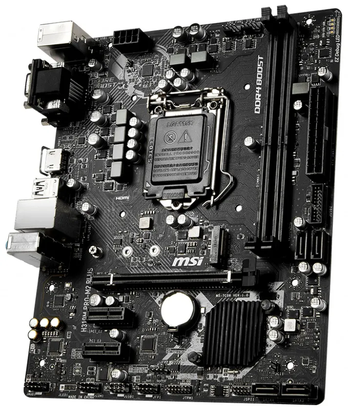 Материнская плата MSI H310M PRO-M2 PLUS