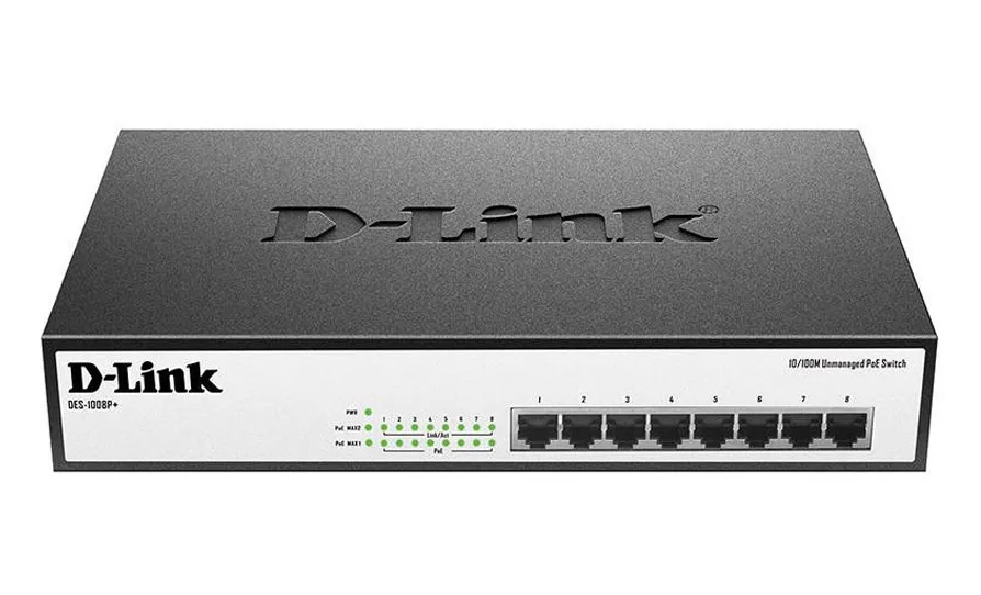 Коммутатор D-Link DES-1008P+/A1A