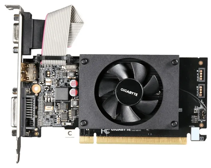 Видеокарта 2 GB Gigabyte nVidia GeForce GT710 GV-N710D3-2GL