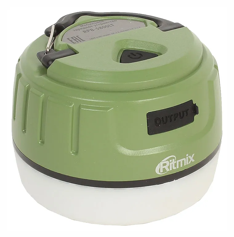 Внешний аккумулятор Ritmix RPB-5800LT 5800 mAh green-black