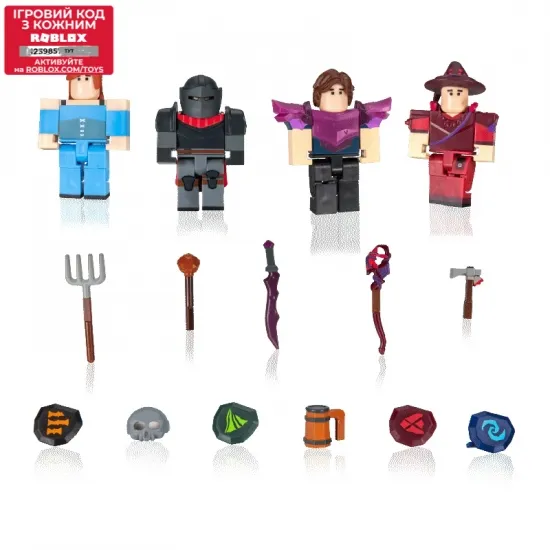Фигурка Roblox ROG - FOUR Figure Pack (VESTERIA: DARK FOREST) W5