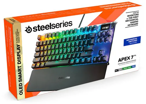 Клавиатура игровая Steelseries Apex 7 TKL (Blue Switch) US