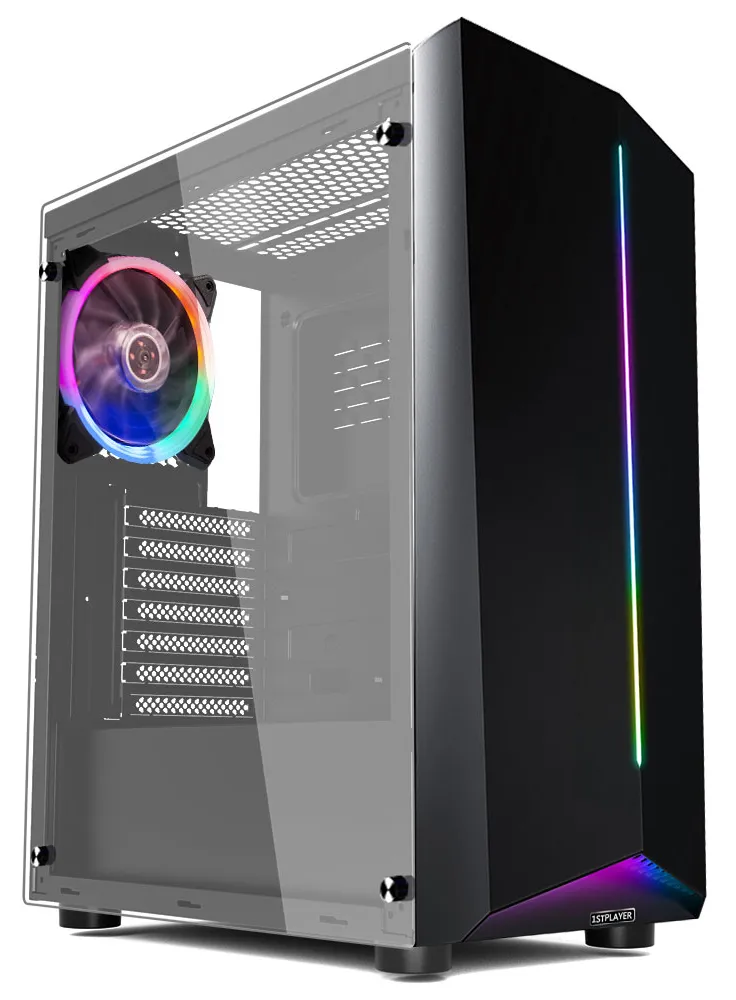 Корпус для ПК 1STPLAYER RAINBOW R6-A