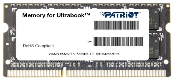 Оперативная память 4 GB Patriot PSD34G1333L81S