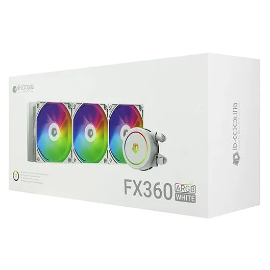 Водяное охлаждение ID-Cooling FX360 ARGB white