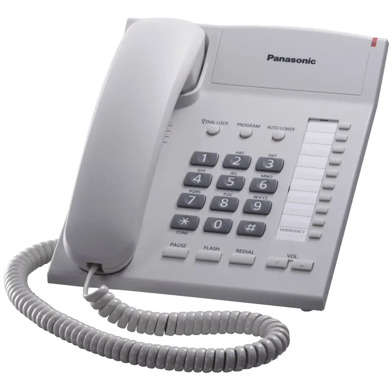 Телефон проводной Panasonic KX-TS2382CAW White