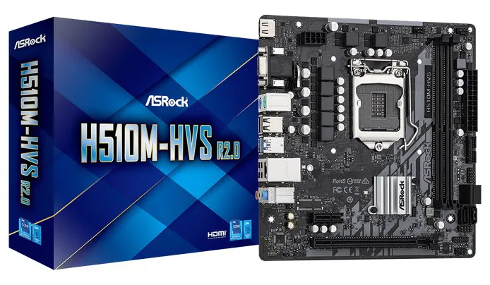 Материнская плата ASRock H510M-HVS R2.0