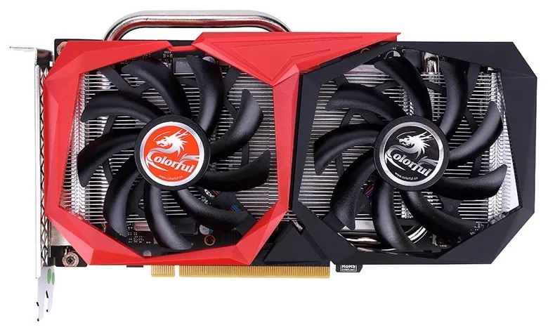 Видеокарта 6 GB Colorful GTX 1660Ti (GTX 1660Ti NB 6G BA2V)