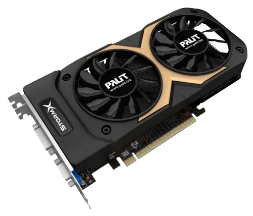 Видеокарта 2 Gb Palit GeForce GTX 750Ti StormX Dual NE5X75TT1341