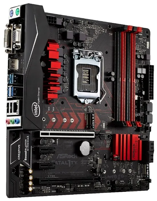 Материнская плата ASRock H270M PERFORMANCE