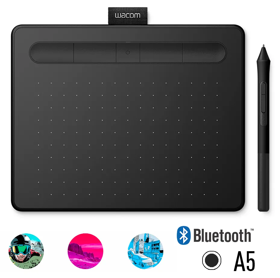 Графический планшет Wacom Intuos Medium CTL-6100WLK-N