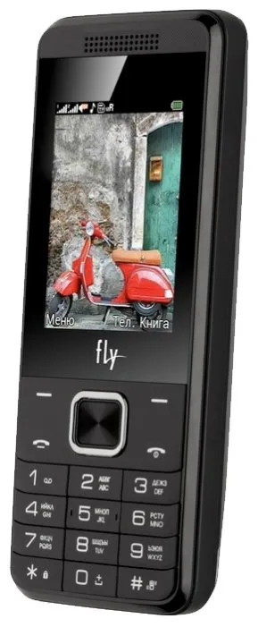 Мобильный телефон Fly FF245 Dark Grey