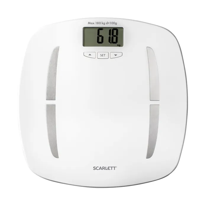 Весы напольные Scarlett SC-BS33ED80 белый