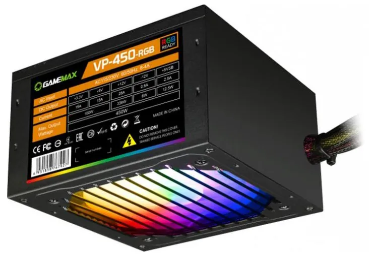 Блок питания GameMax VP-450-RGB