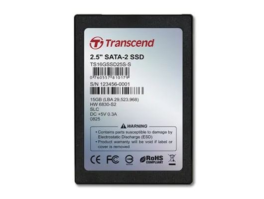 SSD накопитель 16GB Transcend TS16GSSD25-S