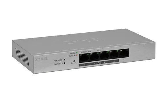Коммутатор Zyxel GS1200-5HPv2-EU0101F