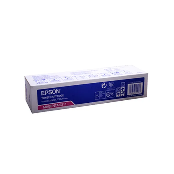 Картридж лазерный Epson C13S050211 пурпурный