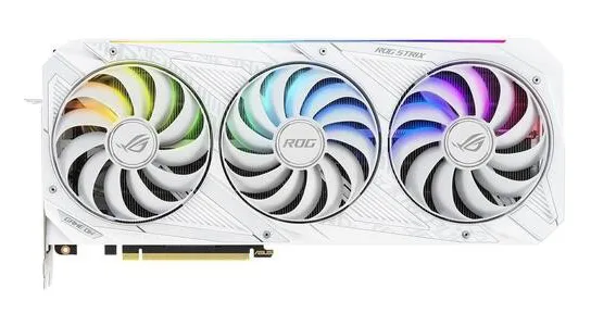 Видеокарта 10GB ASUS RTX3080 OC ROG-STRIX-RTX3080-O10G-WHITE-V2