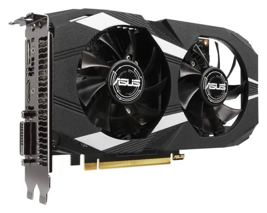 Видеокарта 4Gb Asus DUAL GTX 1650 DUAL-GTX1650-O4G