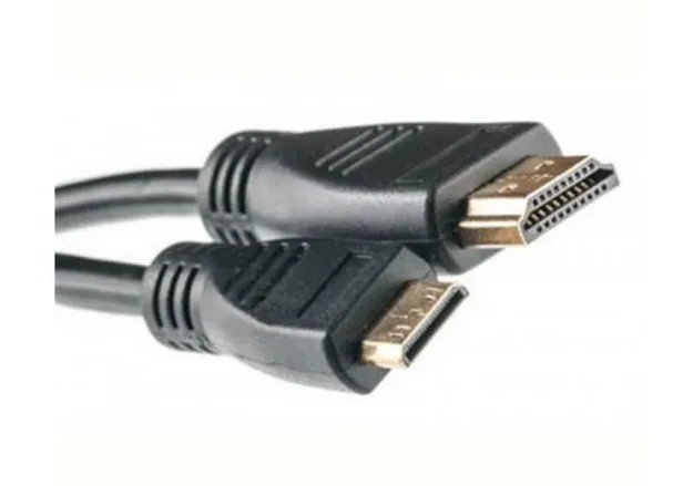 Видeo кабель PowerPlant mini HDMI - HDMI 0.5m KD00AS1192