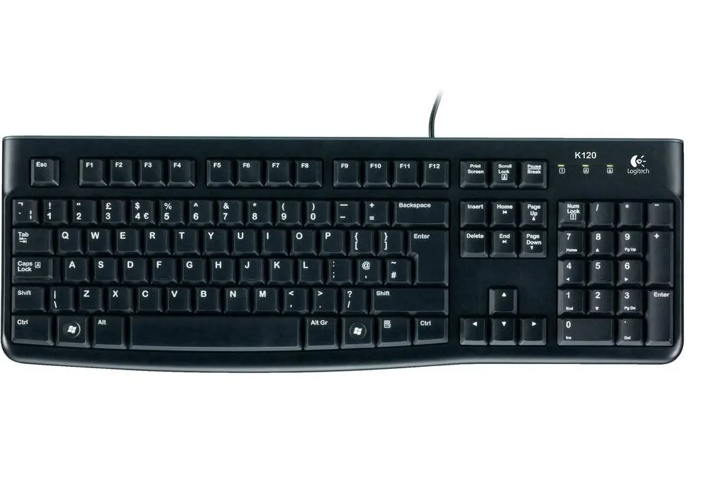 Клавиатура проводная Logitech K120