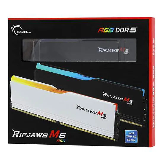 Оперативная память 64 GB kit G.Skill RipJaws M5 RGB F5-6000J3238G32GX2-RM5RK