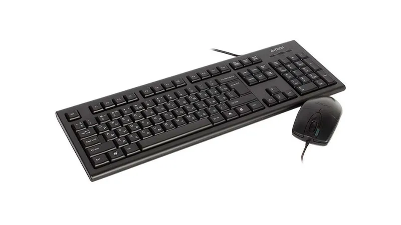 Клавиатура+мышь A4tech KR-8520D Black