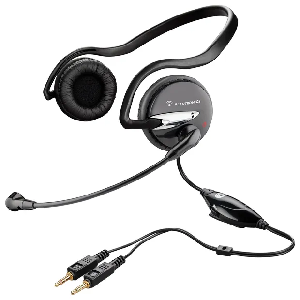 Наушники-гарнитура Plantronics AUDIO 345 Чёрный