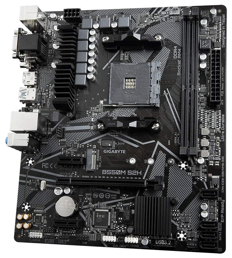 Материнская плата GIGABYTE B550M S2H